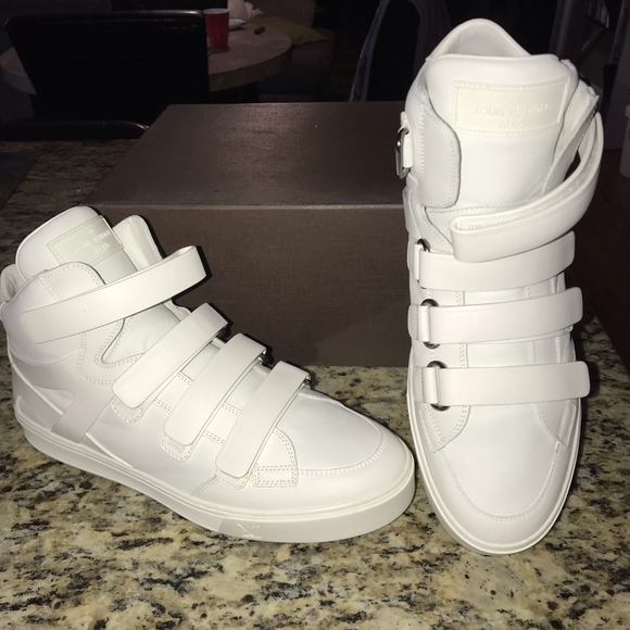 Louis Vuitton Boxing Sneaker Boots (White) US 10 - Picture 4 of 7